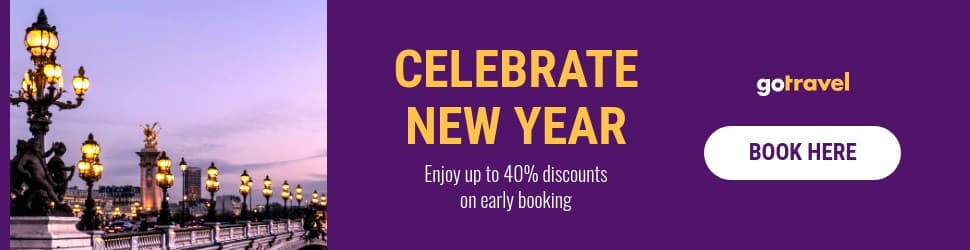 Celebrate New Year Early Booking Billboard
