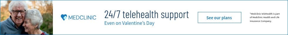 Telehealth Support Even on Valentine's Day Panorama