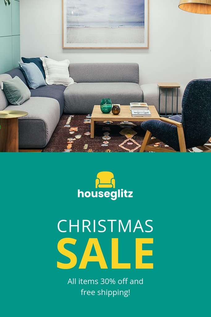 Houseglitz Christmas Sale Pinterest Pin Tall
