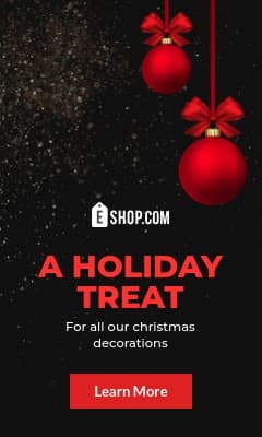 Christmas Decoration Holiday Treat Vertical Rectangle