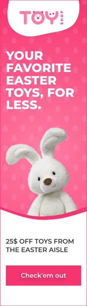 Favorite Bunny Easter Toys Portrait