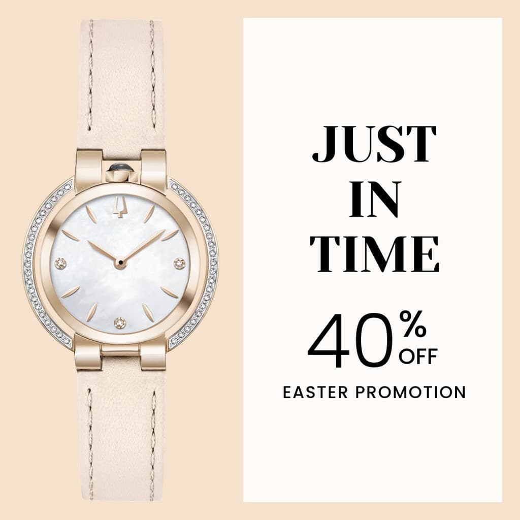 Timeless Luxury Watch Instagram Post