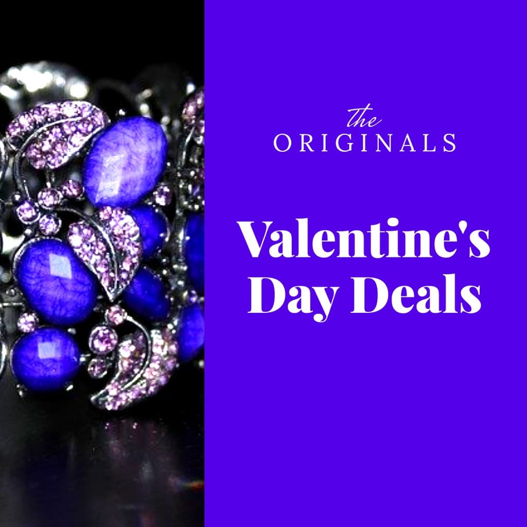 Valentine's Day Blue Jewelry Deals Instagram Post