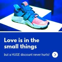 Valentine's Day Fashion Blue Shoe Love