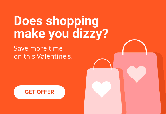 Valentine's Day Dizzy Shopping Netboard