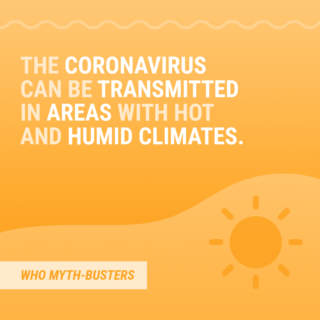 Myth Covid-19 Humid Climates