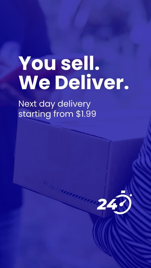 Next Day Delivery Service Story