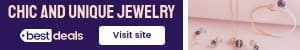 Chic and Unique Jewelry Deals Mobile Banner