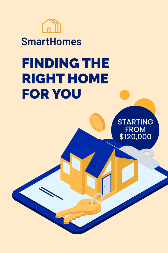 Finding The Right Home Illustration Pinterest Pin Tall