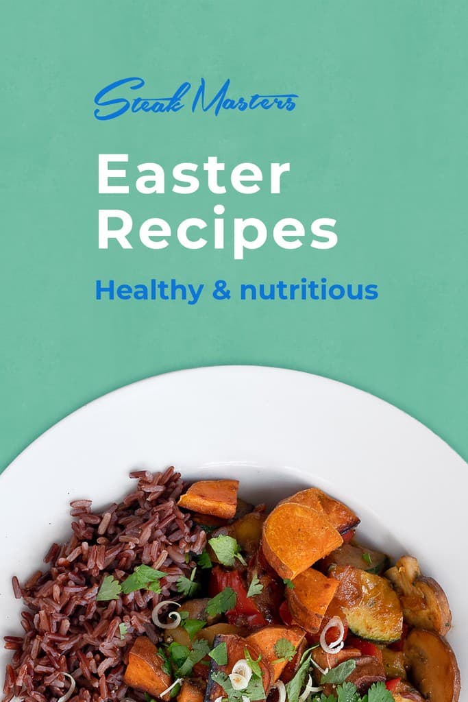 Healthy and Nutritious Easter Recipes Pinterest Pin Tall