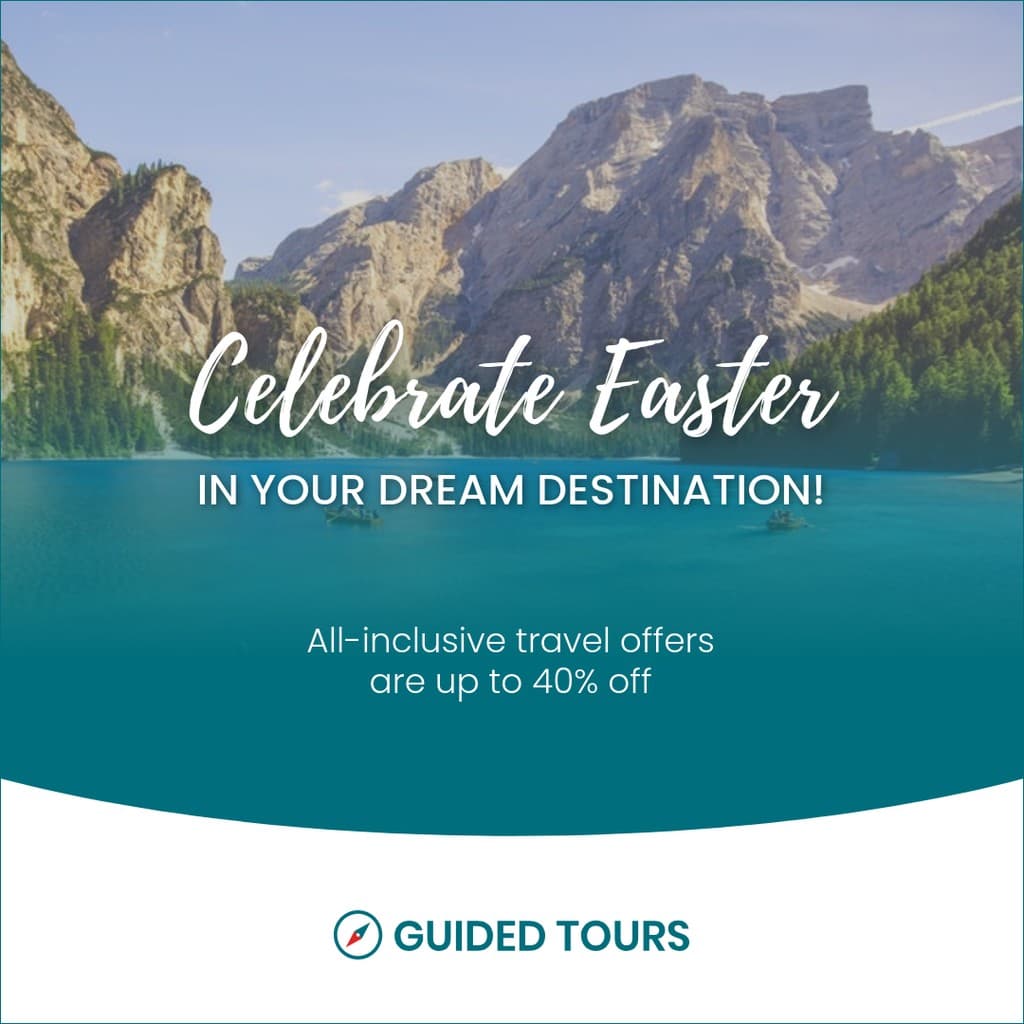 Celebrate Easter Dream Destination Instagram Post