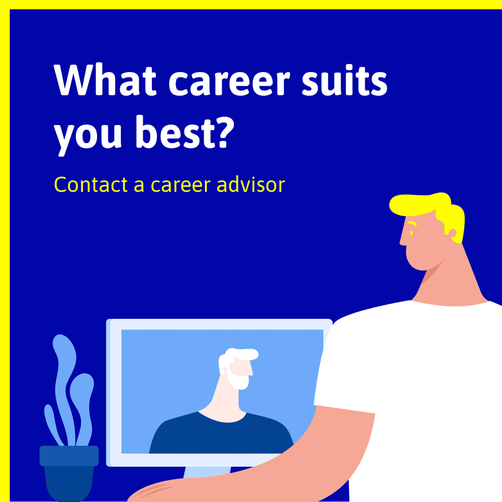 Contact a Career Advisor Instagram Post