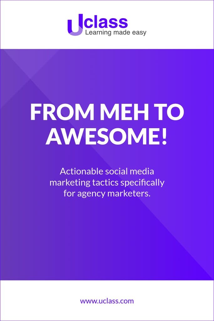 From Meh to Awesome Pinterest Pin Tall