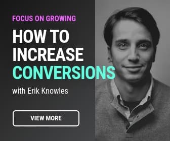 Increase Conversion in Business Large Rectangle