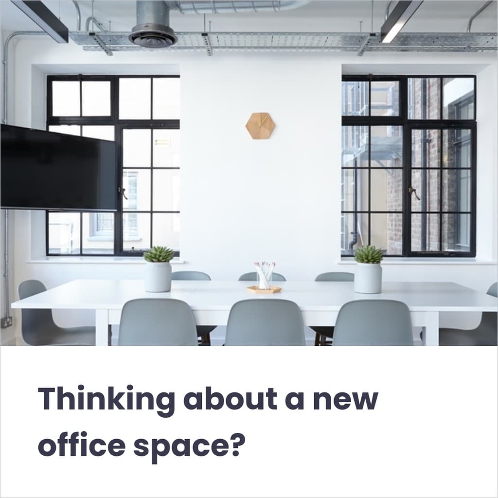 Find a New Office Space Instagram Post