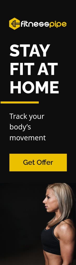 Stay Fit At Home Fitness Portrait