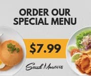 Special Menu Breakfast and Lunch Small Rectangle