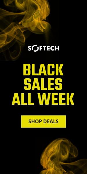 Black Friday Yellow Sales All Week Half Page