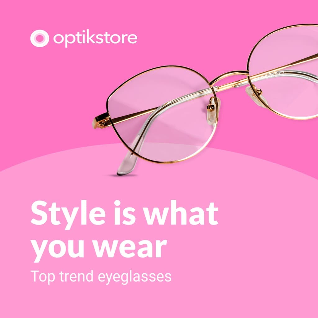 Top Trend Stylish Eyeglasses Instagram Post