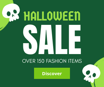 Fashion Items Halloween Sale Large Rectangle