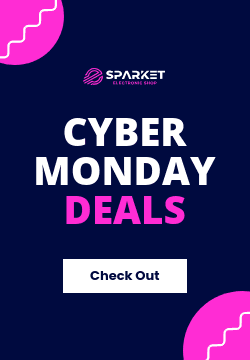Blue Cyber Monday Pink Deals Triple Widescreen
