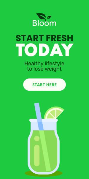 Healthy Lifestyle to Lose Weight Half Page