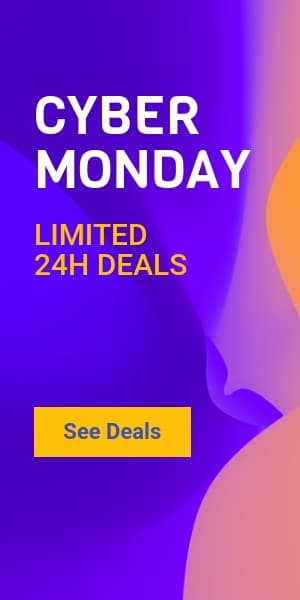 Cyber Monday Limited 24h Deals Half Page