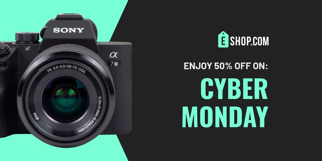 Cyber Monday Enjoy Sony Photography