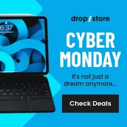 Cyber Monday Blue Laptop Dream Square