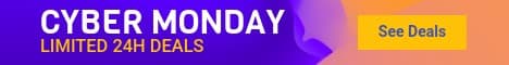 Cyber Monday Limited 24h Deals Main Banner