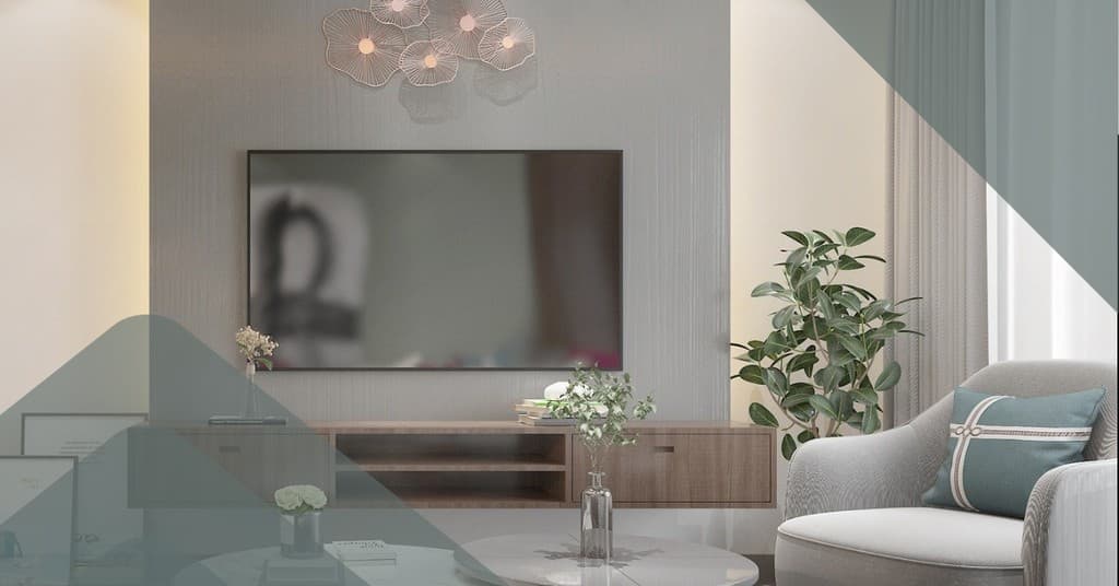 Huge TV Living Real Estate Responsive Landscape Responsive Landscape Art