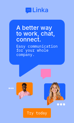 Team Chat Connect Linka Software Animated Vertical Rectangle