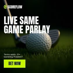 Live Game Parlay Golf Scoreflow Betting Animated Square