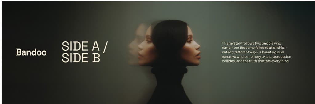 Dark Mystery Movie Series on Bandoo Animated X Header