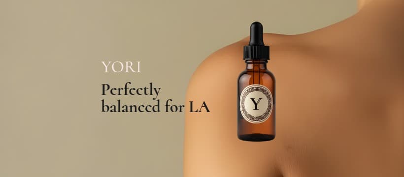 Perfectly Balanced Yori Beauty Products Animated Facebook Cover