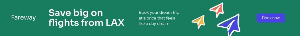 Fareway LAX Discount Flights Travel Offer Animated Panorama