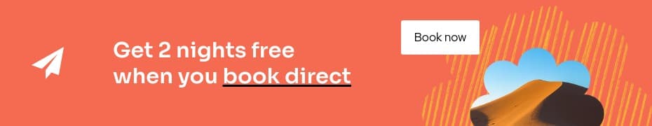 Fareway Desert Escape Travel Deal Animated Top Banner