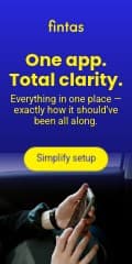 One App with Total Clarity Fintas Finance Animated Vertical Banner