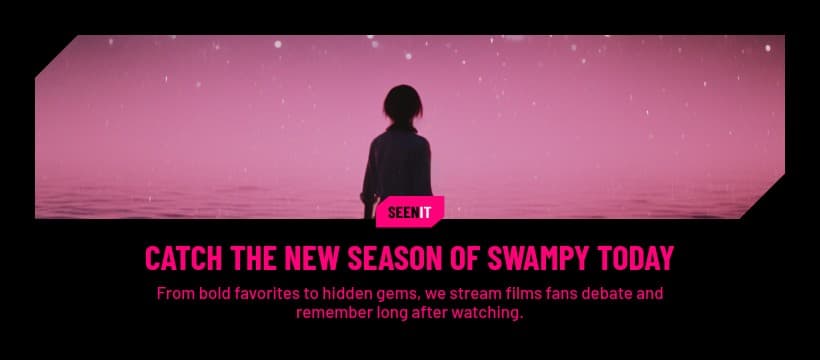 Catch the New Season Seenit Movie Streaming Animated Facebook Cover