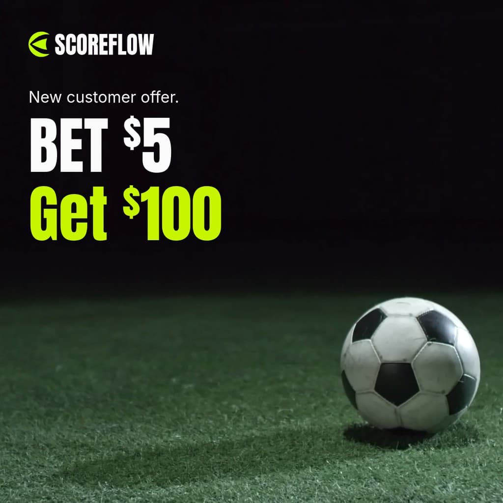 Bet Five Get Hundred Soccer Scoreflow Betting Video Facebook Square Post