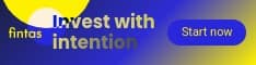 Invest with Intention Fintas Finance Animated Half Banner