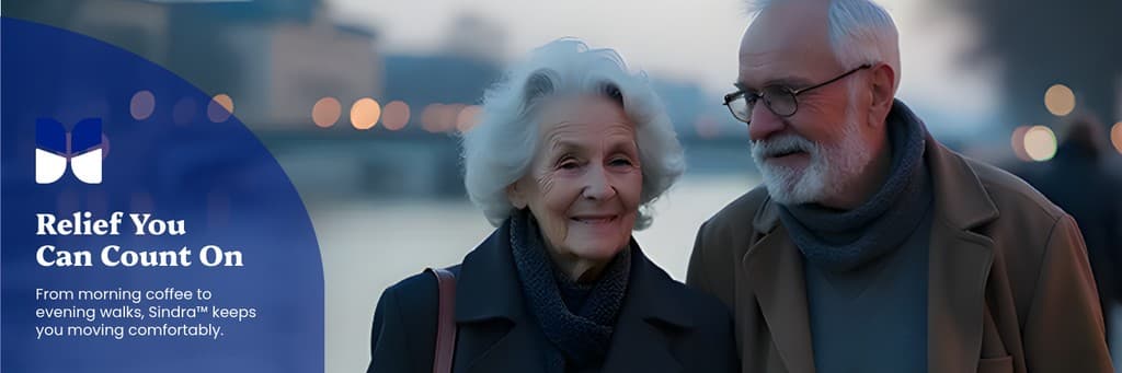 Count on Relief Sindra Animated X Header