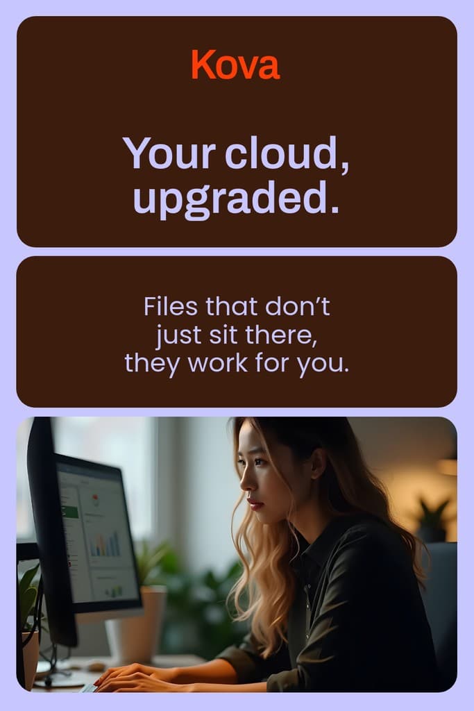 Your Office Cloud Upgraded Kova Software Animated Pinterest Pin Tall