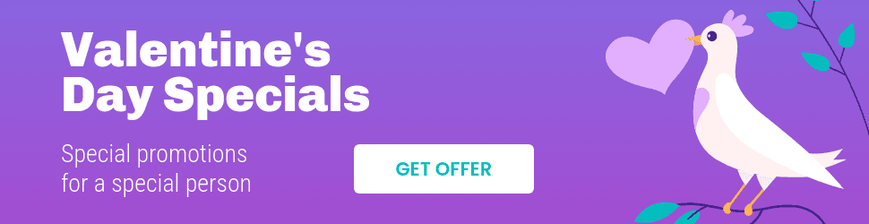 Valentine's Day Dove Specials Billboard