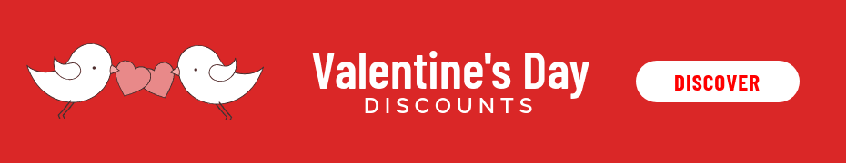 Valentine's Day Bird Discounts Top Banner