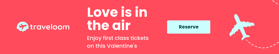 Love Is In The Air Valentine's Day Top Banner