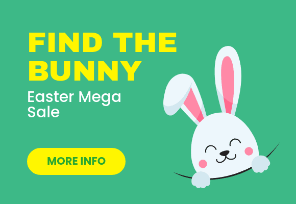 Find the Bunny Easter Mega Sale Netboard