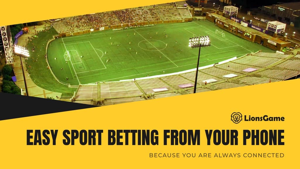 Easy Sport Betting from Phone Video HD Video