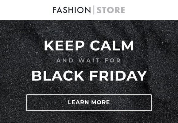 Keep Calm Black Friday Fashion Netboard