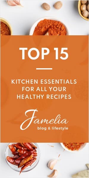 Kitchen Essentials for Healthy Recipes Half Page